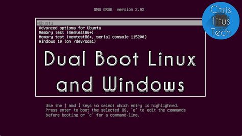 How To Dual Boot Windows And Linux Step By Step Benisnous
