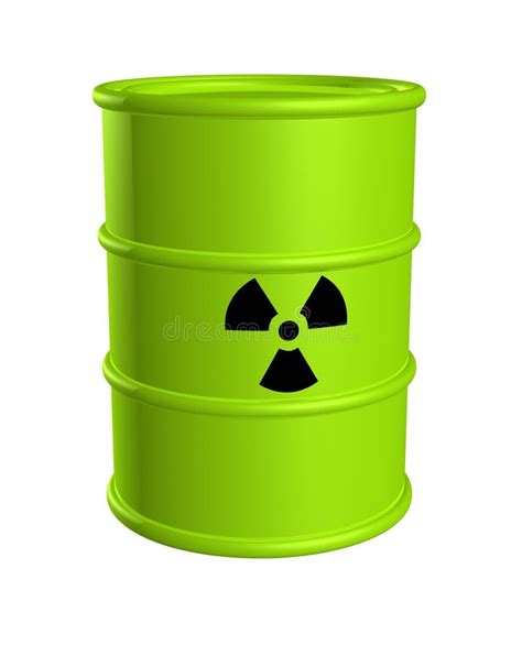 Toxic Waste Barrel Radiation Stock Illustration Illustration Of