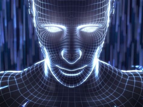 Artificial Intelligence Concept With Virtual Human Avatar D Hot Sex Picture