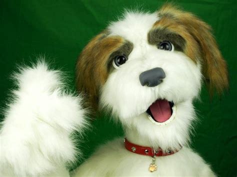 Custom Made Professional Dog Puppet Muppet By Thepuppetworkshop