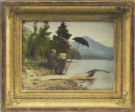 ‘william Trost Richards At Lake Placid Excites Bidders At New Haven