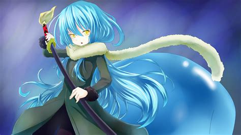 download rimuru tempest anime that time i got reincarnated as a slime hd wallpaper
