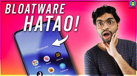 bloatware remover android 🔥 uninstall bloatware android without root youtube
