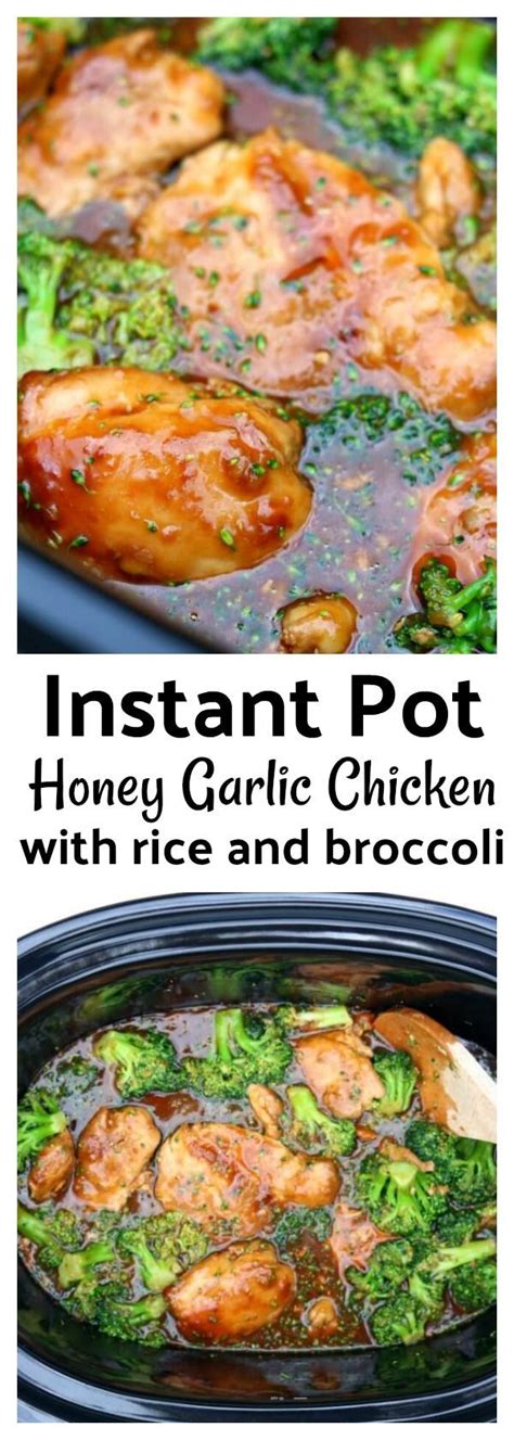 This instant pot pork tenderloin has a garlic herb rub that gives it incredible flavor! Instant Pot Honey Garlic Chicken and Rice (updated | Recipe | Asian pressure cooker recipes ...