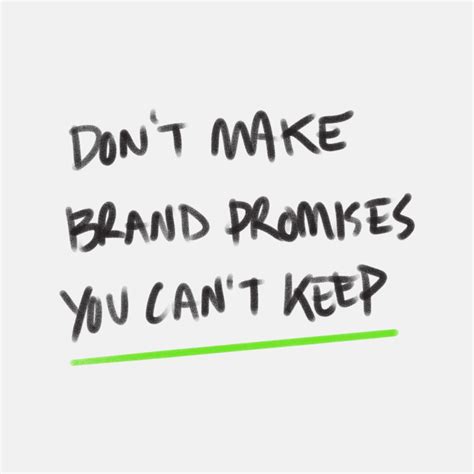 Don't make brand promises you can't keep — Tailwhip.co