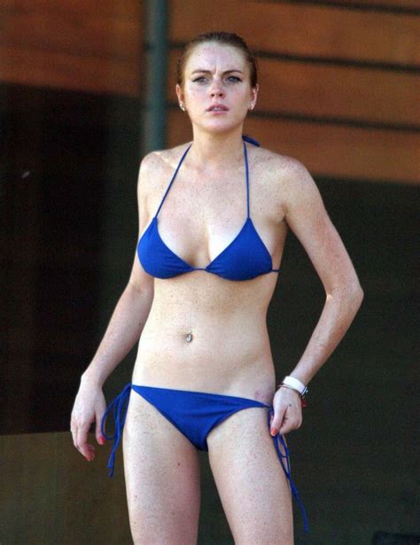 Lindsay Lohan Lets Start A Pool Wholl Od First