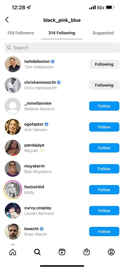 Her Instagram Account Follows Tom Hiddleston Who Joined Instagram In