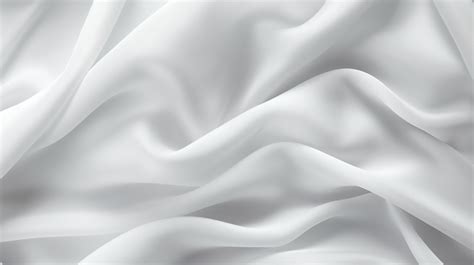 Abstract Cloth Background Smooth White Fabric Texture Linen Background
