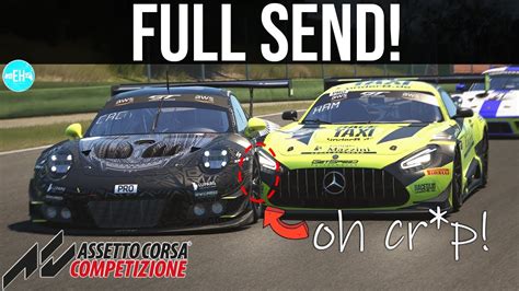 My Craziest Competitive Race In Assetto Corsa Competizione Youtube