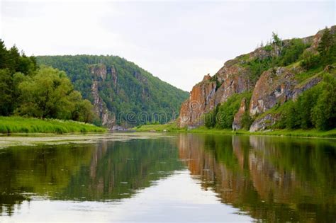 The Most Picturesque River Ai Bashkiria Ural Stock Photo Image Of
