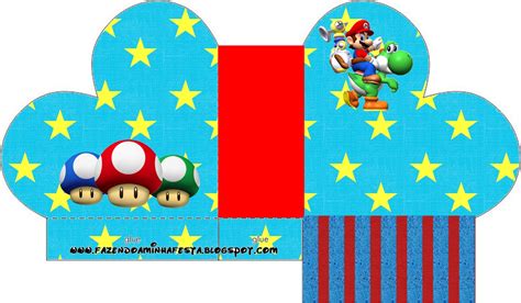 Cajitas Imprimibles De Super Mario Bros Ideas Y Material Gratis Para