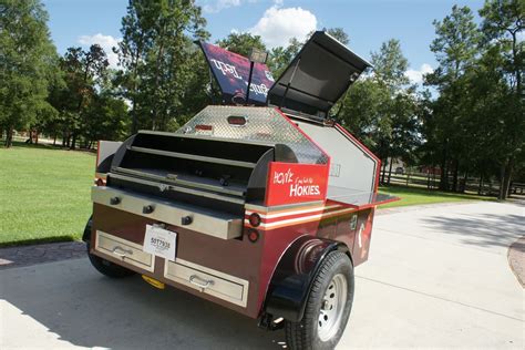 See more ideas about bbq grill, bbq, grilling. VT Tailgate BBQ Trailer | Bbq smoker trailer, Food trailer ...