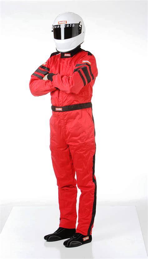 Racequip One Piece Multi Layer Racing Driver Fire Suit Sfi 32a 5 Red