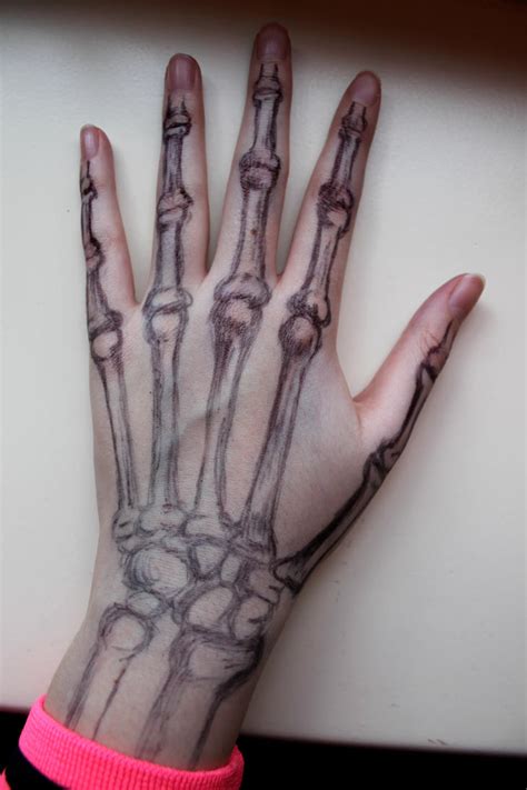 Skeleton Hand By Kikielzinga On Deviantart