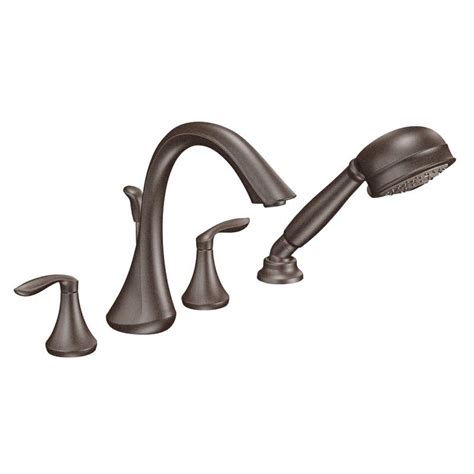 Pick the top moen monticello roman tub faucet design for your residence. Moen Oil Rubbed Bronze Double-handle High Arc Roman Tub ...