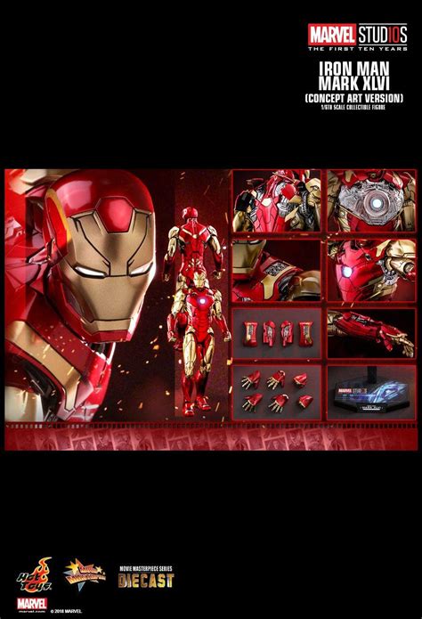 Buy Hot Toys Movie Masterpiece Marvel Studios First Ten Years Iron