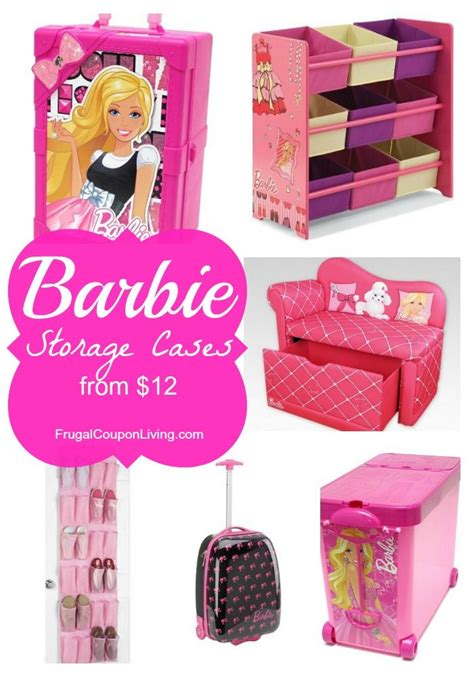 These are all cheap and easy, but totally genius!! Barbie Storage Cases as Low as $12 | Barbie storage ...