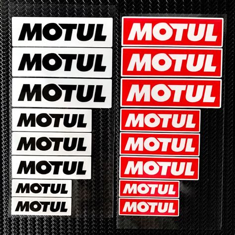 Motul Voiture Course Autocollants Car Sticker Reflective Motorcycle Helmet Waterproof Decal