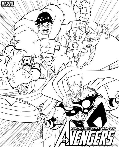 Avengers coloring pages for kids, home worksheets for preschool boys and girls. Avengers Coloring Pages To Print - Coloring Home
