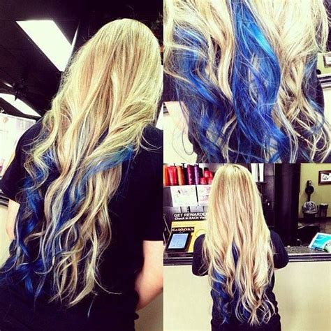 The 25 Best Blue Hair Underneath Ideas On Pinterest
