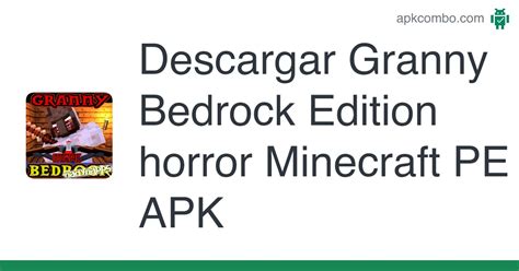 descargar granny bedrock edition horror minecraft pe apk Última versión