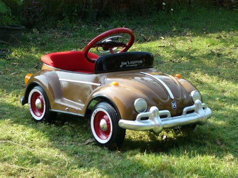 Vw Bug Pedal Car Steelcraft Brown Bug New Collection For Kids And