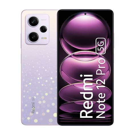 Redmi Note 12 Pro 5g 8gb Ram 256gb Stardust Purple Buy At The