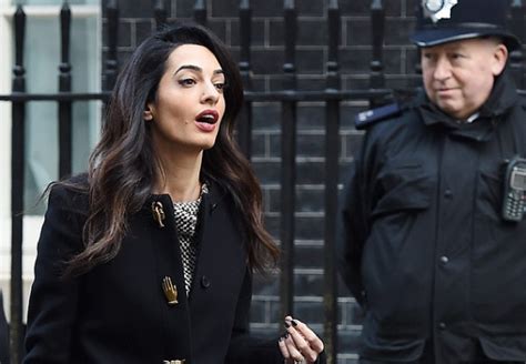 amal clooney to represent yazidi sex slaves and demand an investigation against isis by the