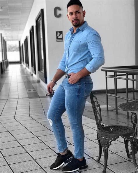 Tight Jeans Men Mens Jeans Mens Casual Outfits Men Casual Moda Do Momento Mode Man Herren