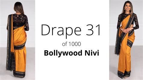 The Bollywood Nivi Drape Drape 31 How To Wear Saree For Beginners