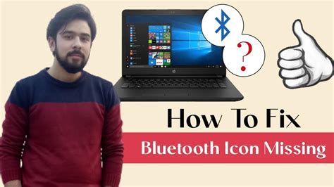 How To Fix Bluetooth Icon Missing From Windows 10 Solved Youtube