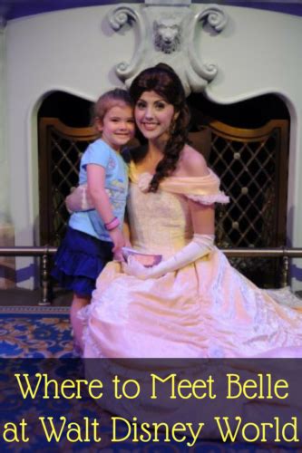 Meet Belle At Walt Disney World