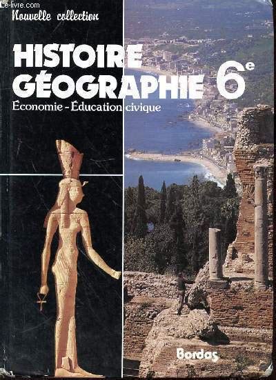 Le Livre Scolaire Histoire Géographie 6e Aperçu Historique