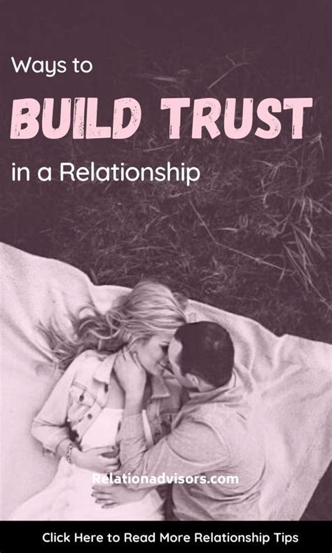 Ways To Build Trust In A Relationship Artofit