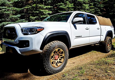 White Toyota Tacoma Trd Pro Style F089 Gallery Factory Style Wheels