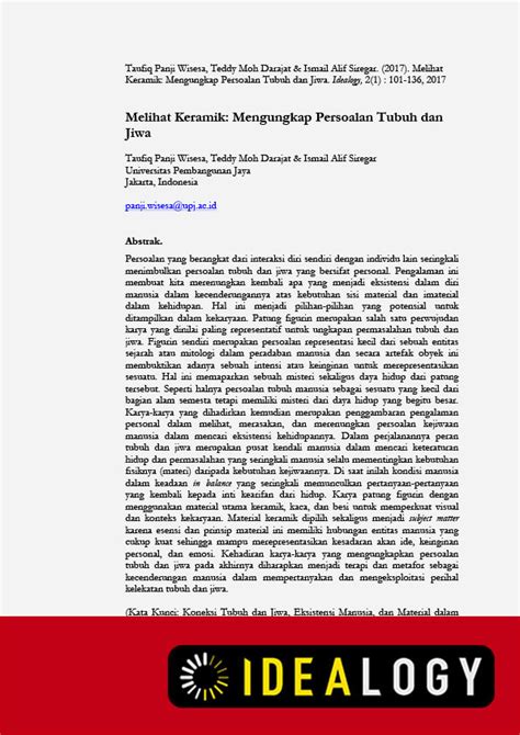 Pengarah bahagian pembangunan kesihatan keluarga, kementerian kesihatan. Vol 2 No 1 (2017): Art, Design & Civilization | IDEALOGY