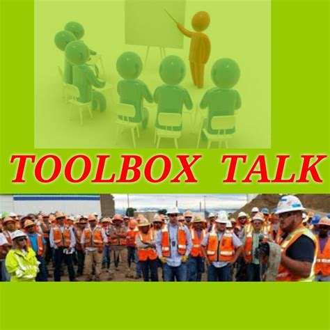 What Does Toolbox Talk Mean Safety Officer