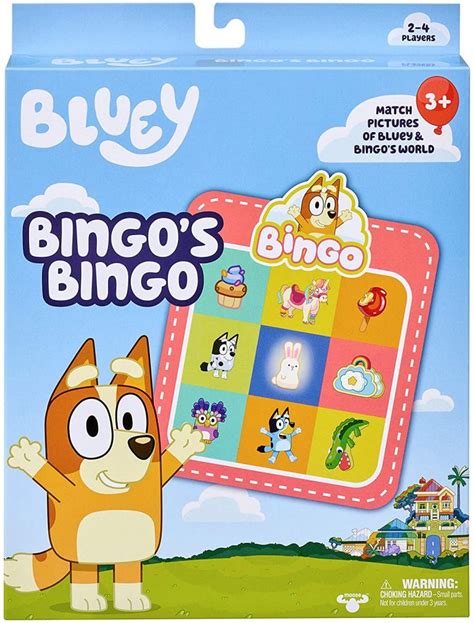 Bluey Bingos Bingo Game Only 739 Great For Easter Baskets