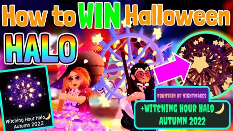 How To WIN Halloween WITCHING HOUR HALOAutumn 2022 Royale High