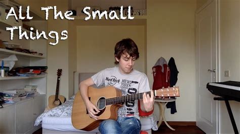Late night, come home work sucks, i know she left me. Blink-182 - All The Small Things (Acoustic Cover) - YouTube