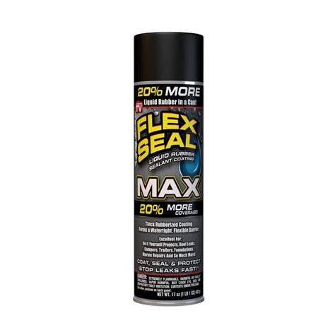 Flex Seal Max 17oz Black Sealants