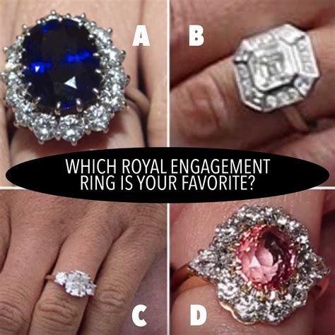 Royal Engagement Rings Are Unique And Beautiful How Does Princess