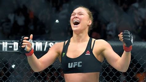 Ronda Rousey Likes Walking Around The House Naked It Seems Sports