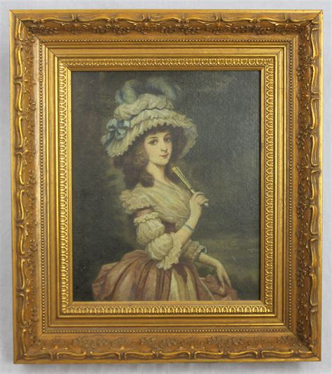 Bargain Johns Antiques Antique Oil Painting Victorian Woman Portrait