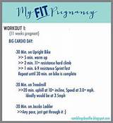 Pictures of Pregnancy Exercise Routines