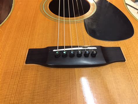 Acoustic Bridge Replacement — Silesia Guitars Guitar Setups Guitar