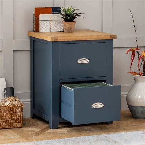 Alibaba.com offers 1,191 wall filing cabinets products. Westbury Blue Painted 2 Drawer Filing Cabinet (With images ...