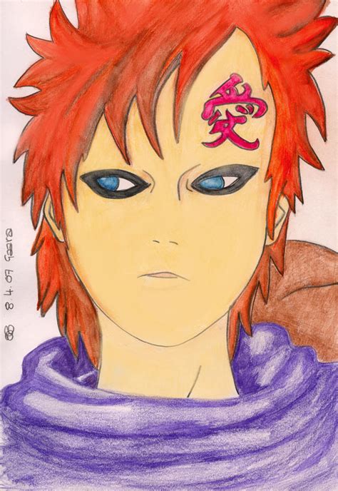 Gaara Of The Sand By Solexia On Deviantart