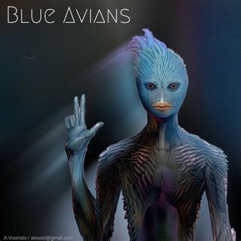 The History Of The Blue Avian Race