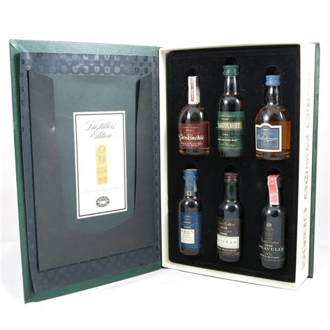 Distillers Edition Classic Malts Selection 6 X 5cl Whisky Auctioneer
